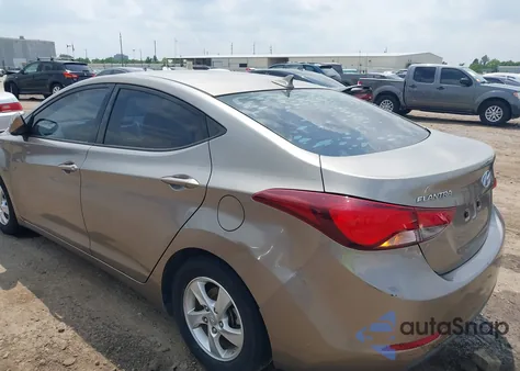 2014 Hyundai Elantra Se z USA, uszkodzony, nr VIN 5NPDH4AE3EH519825